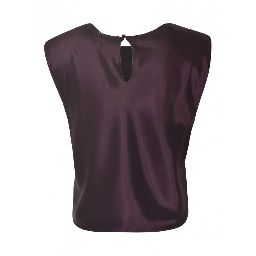 FORTE FORTE Top Smanicato Il Raso Di Vis