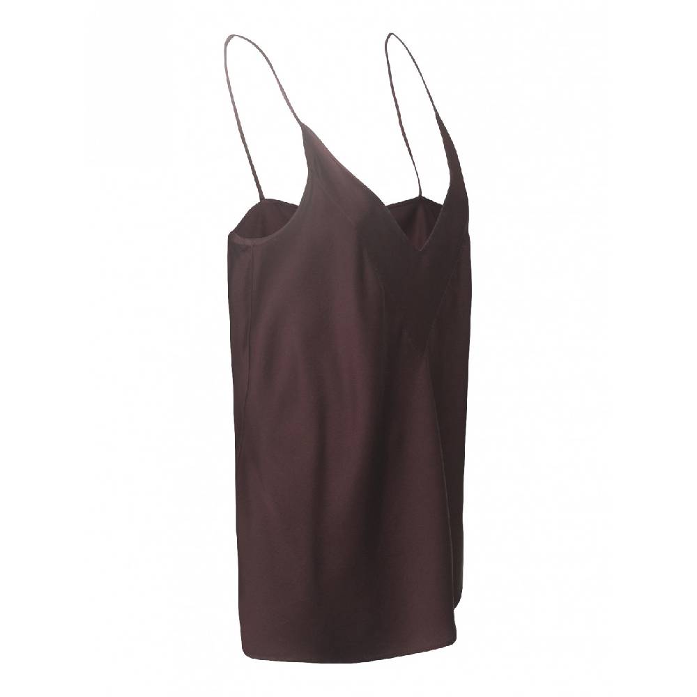 FORTE FORTE Top Spallina Ras Seta Strech