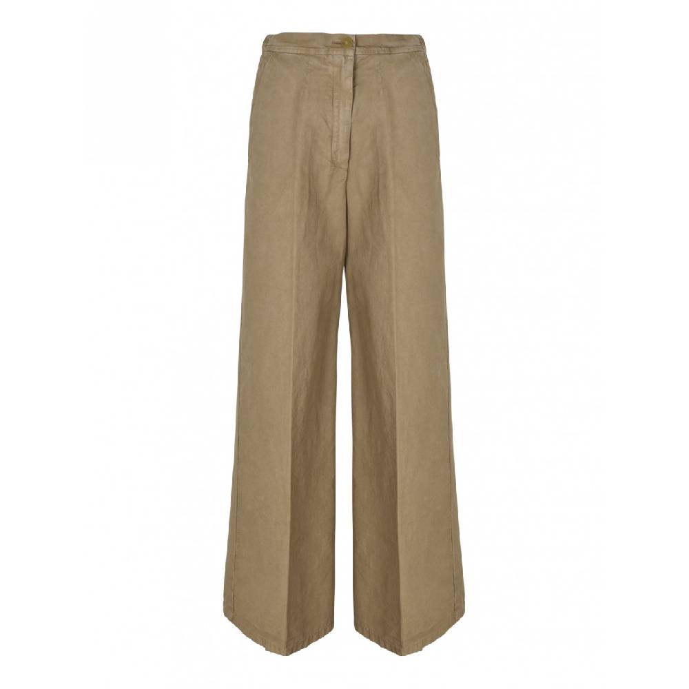 FORTE FORTE Wide leg canavas cotone