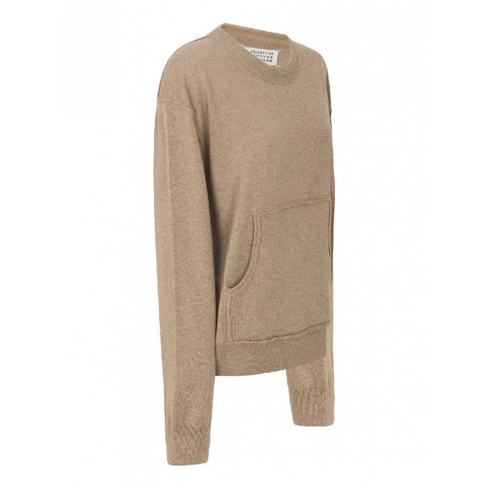 MAISON MARGIELA Girocollo Taglia Centrale Applicata