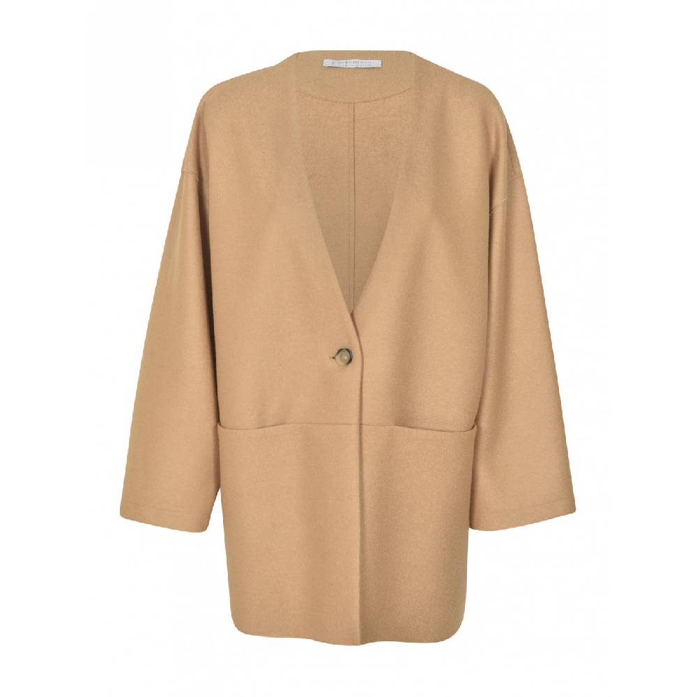 HARRIS WHARF LONDON Giaccone over senza collo