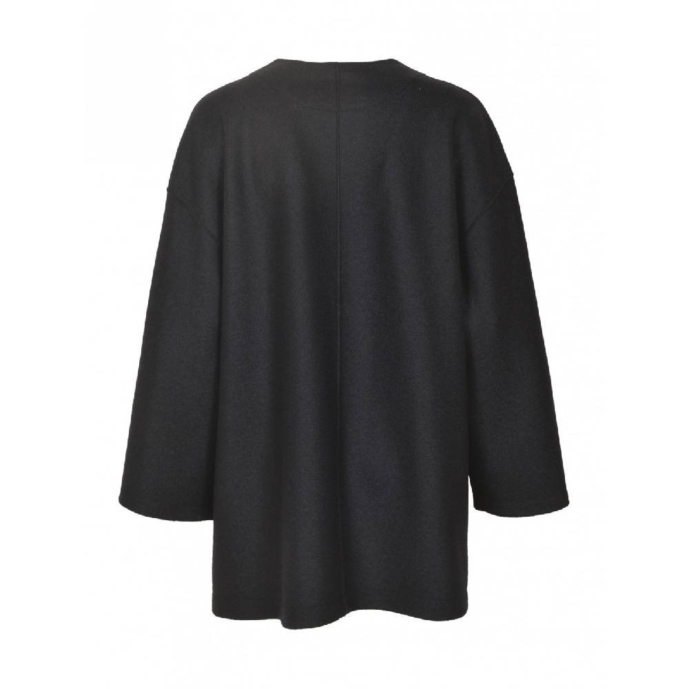 HARRIS WHARF LONDON Giaccone Over Senza Collo