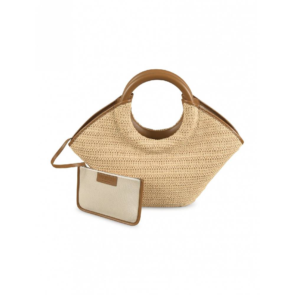 HEREU Borsa cabassa raffia