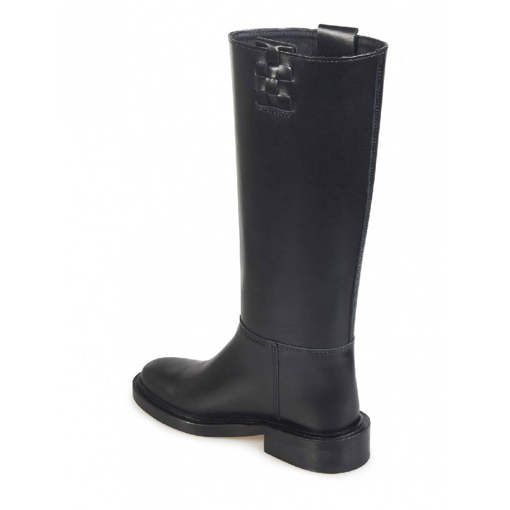 HEREU Stivale Alto Dettaglio Intrecciato