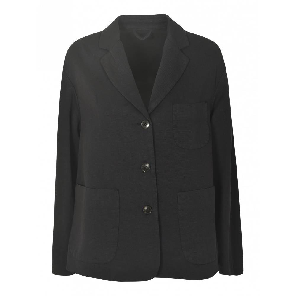 KILTIE Giacca monopetto svasata petra