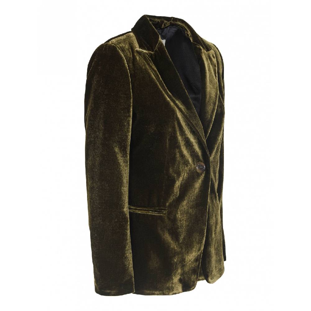 KILTIE Giacca Sophia Monopetto Velluto Liscio
