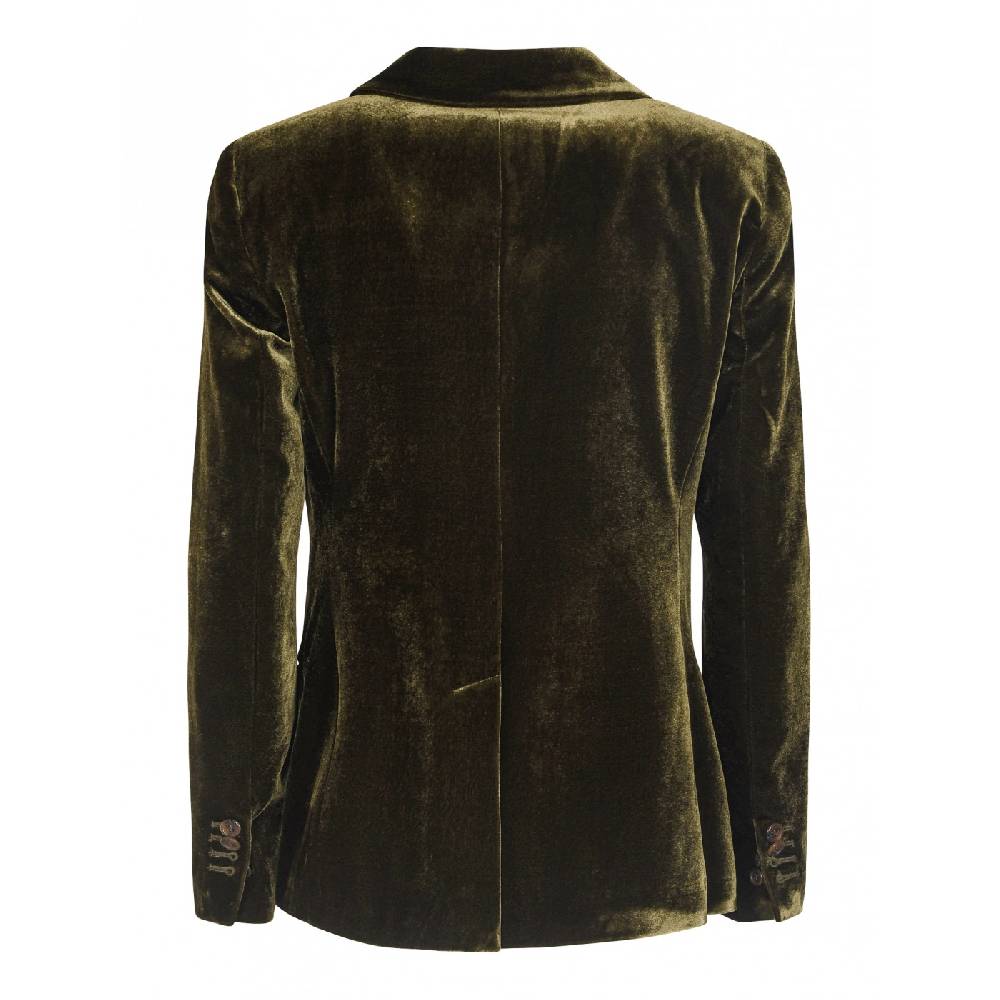 KILTIE Giacca Sophia Monopetto Velluto Liscio