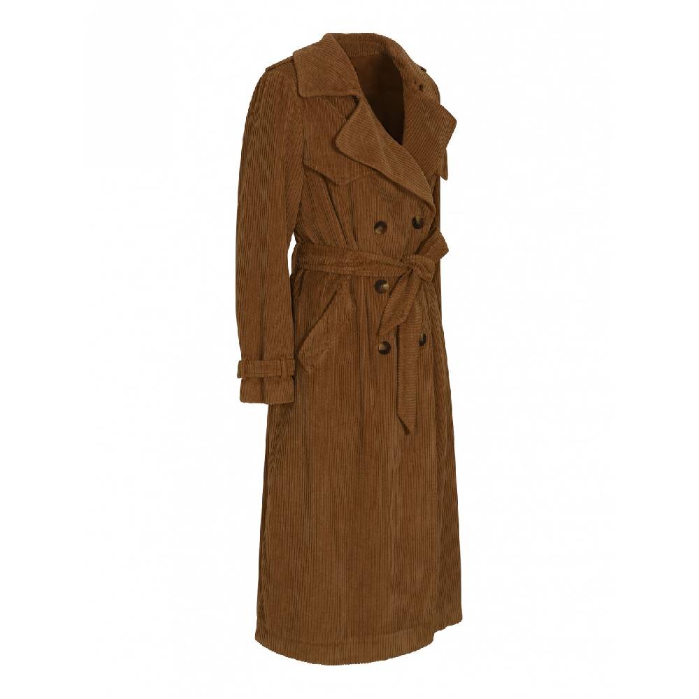 KILTIE Trench Velluto A Coste Colin