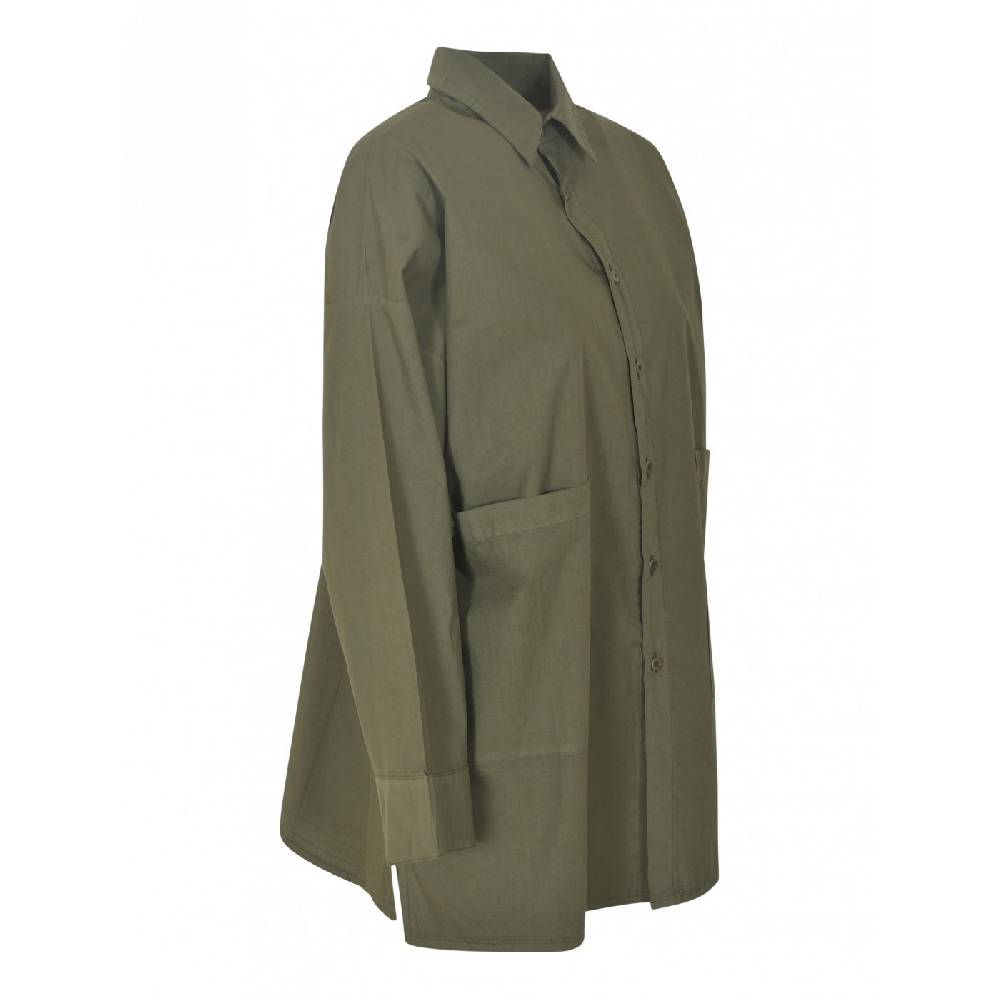 LABO.ART Camicia Over Tasca Toppa