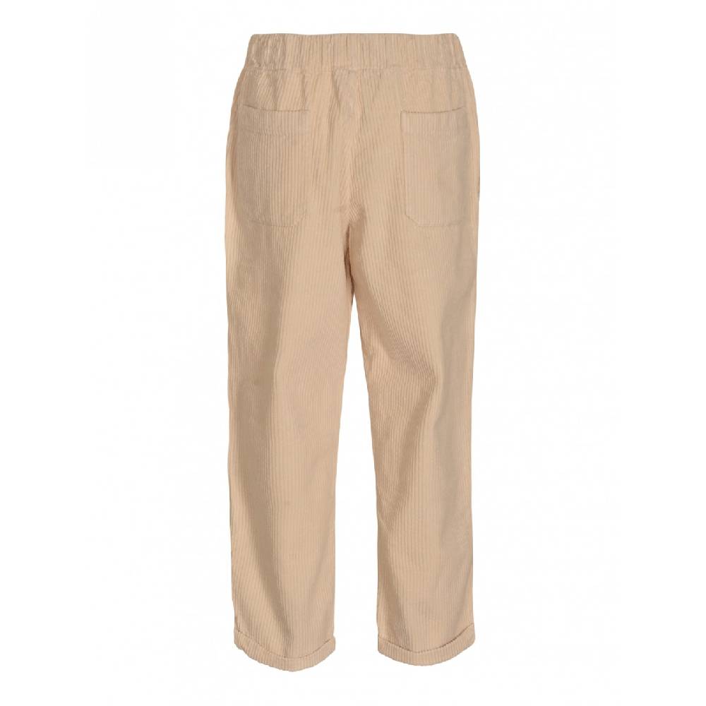 LABO.ART Pantaloni Elastico In Vita Risvolto