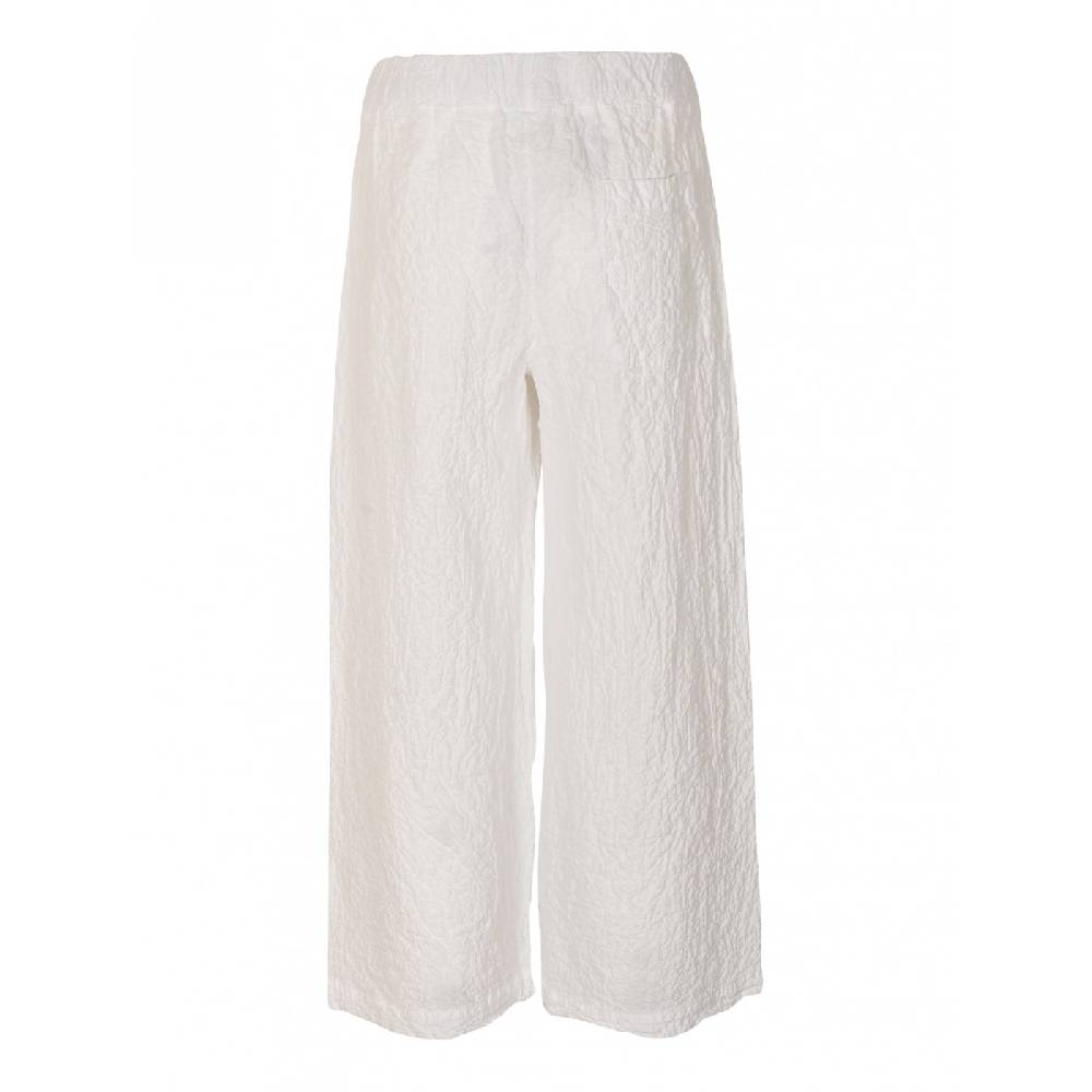 LABO.ART Pantaloni Gamba Larga Elastico In Vita