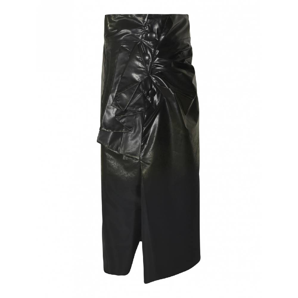 MAISON MARGIELA Gonna Con Drappeggio E Bottoni