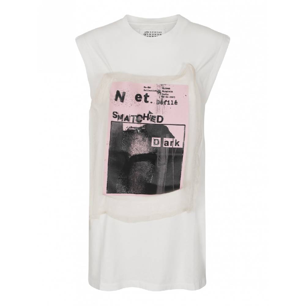 MAISON MARGIELA T shirt con stampa