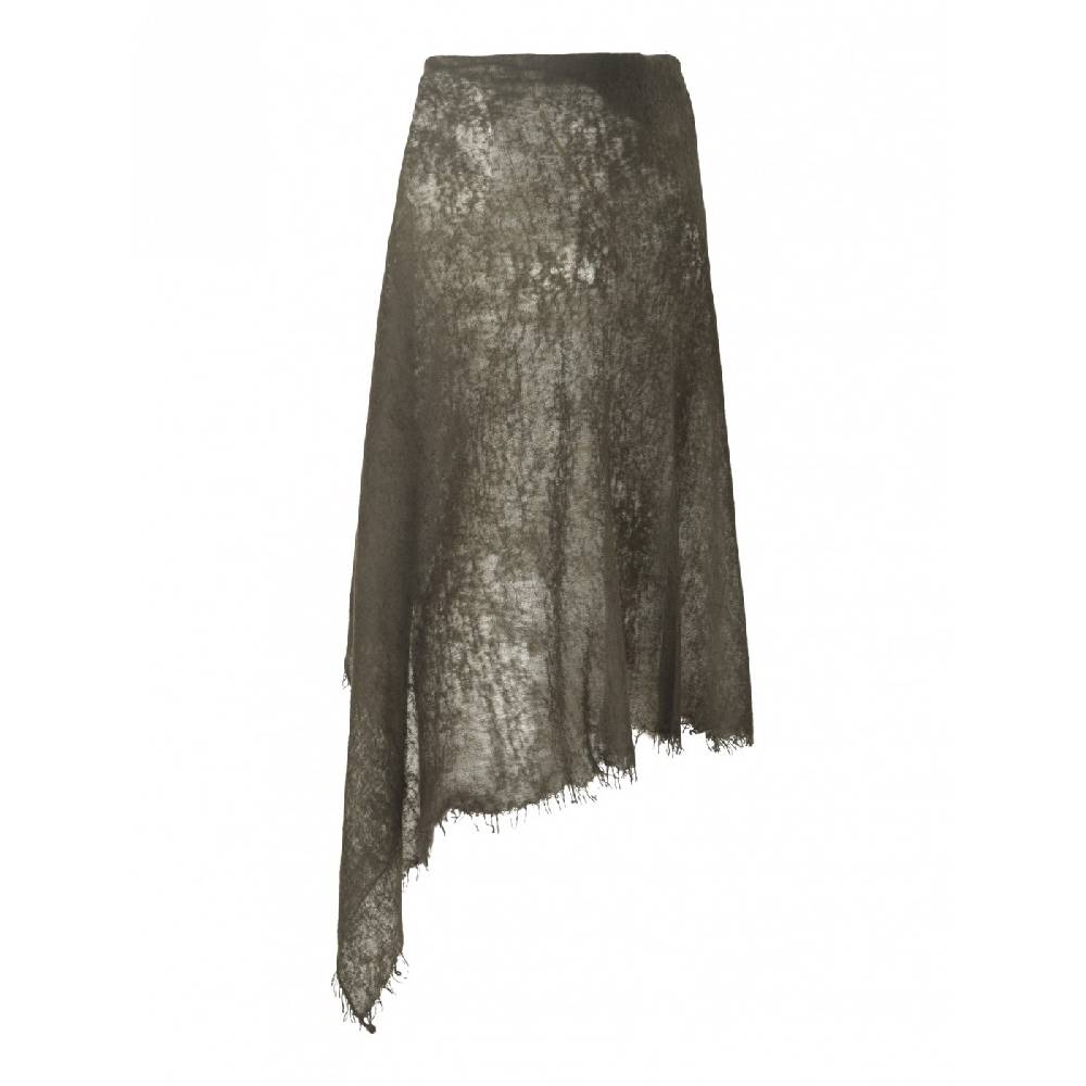 MIRROR IN THE SKY Poncho Semi Felted