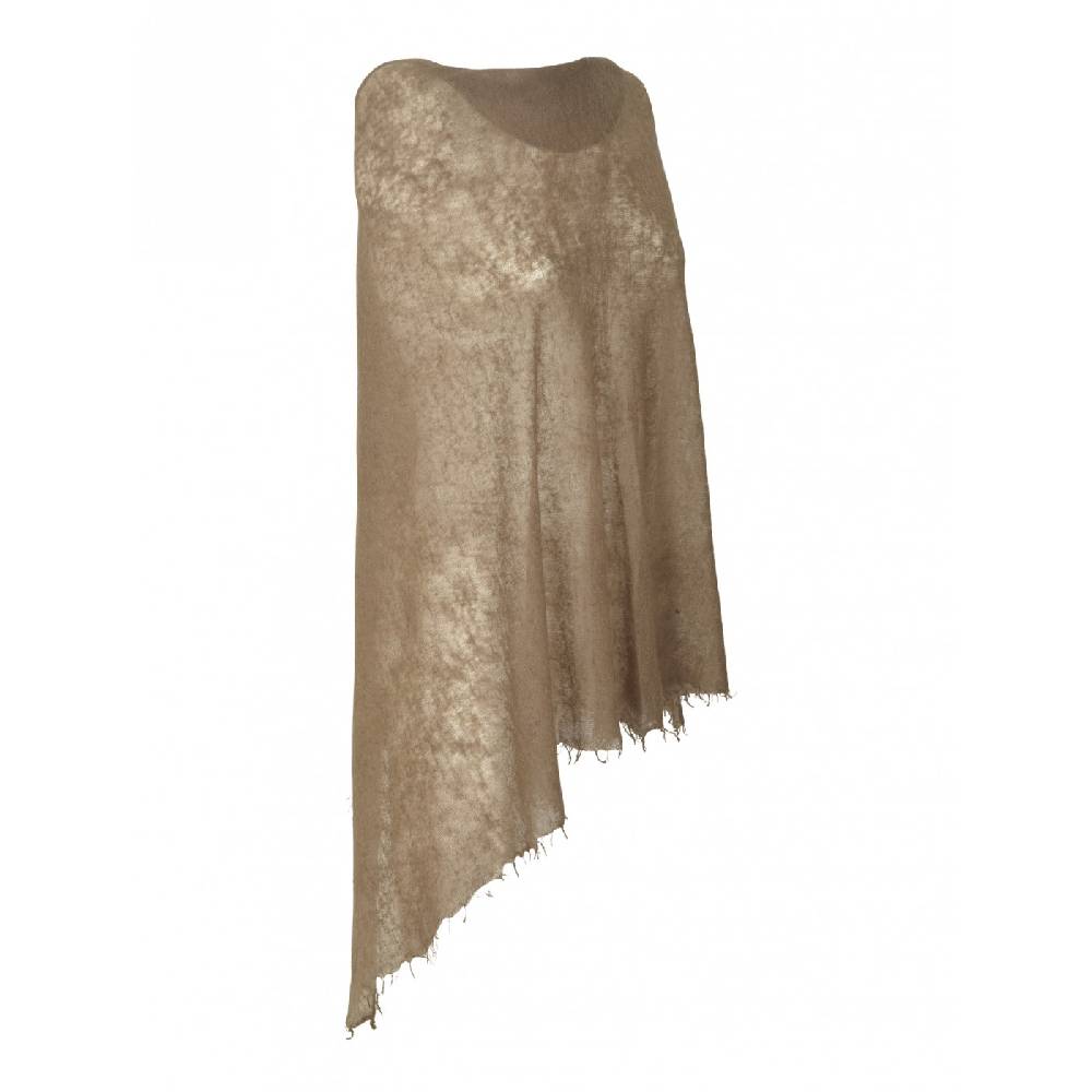 MIRROR IN THE SKY Poncho Semi Felted