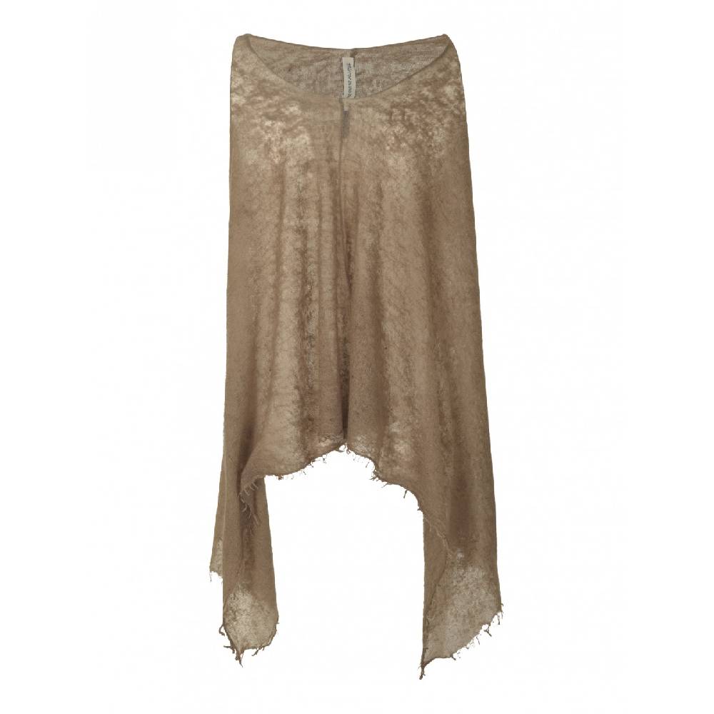 MIRROR IN THE SKY Poncho Semi Felted