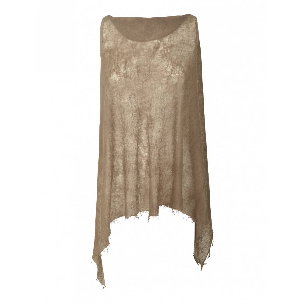 MIRROR IN THE SKY Poncho semi felted