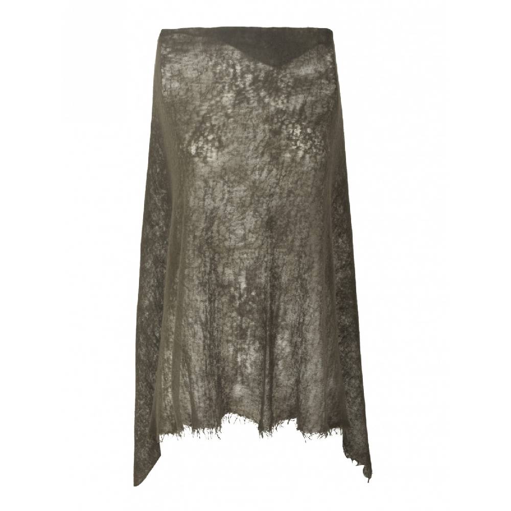 MIRROR IN THE SKY Poncho semi felted