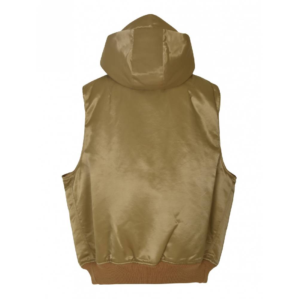 MYTHINKS Gilet Con Cappucccio