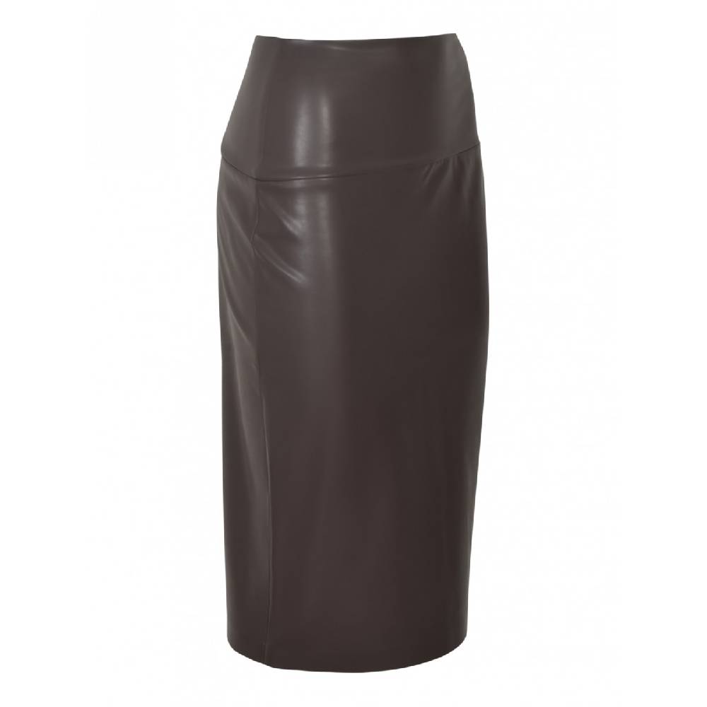 NORMA KAMALI Gonna Tubino Ecopelle