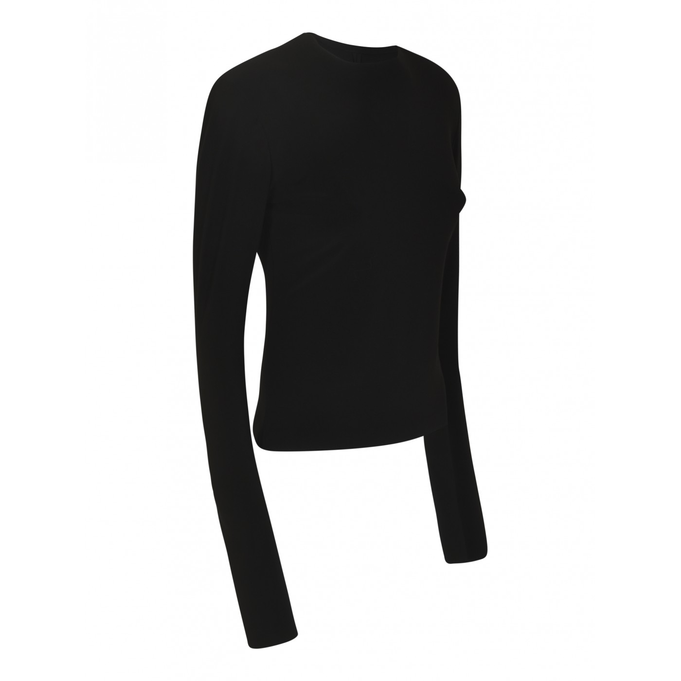 NORMA KAMALI Maglia Girocollo M L Spalla Imbottita