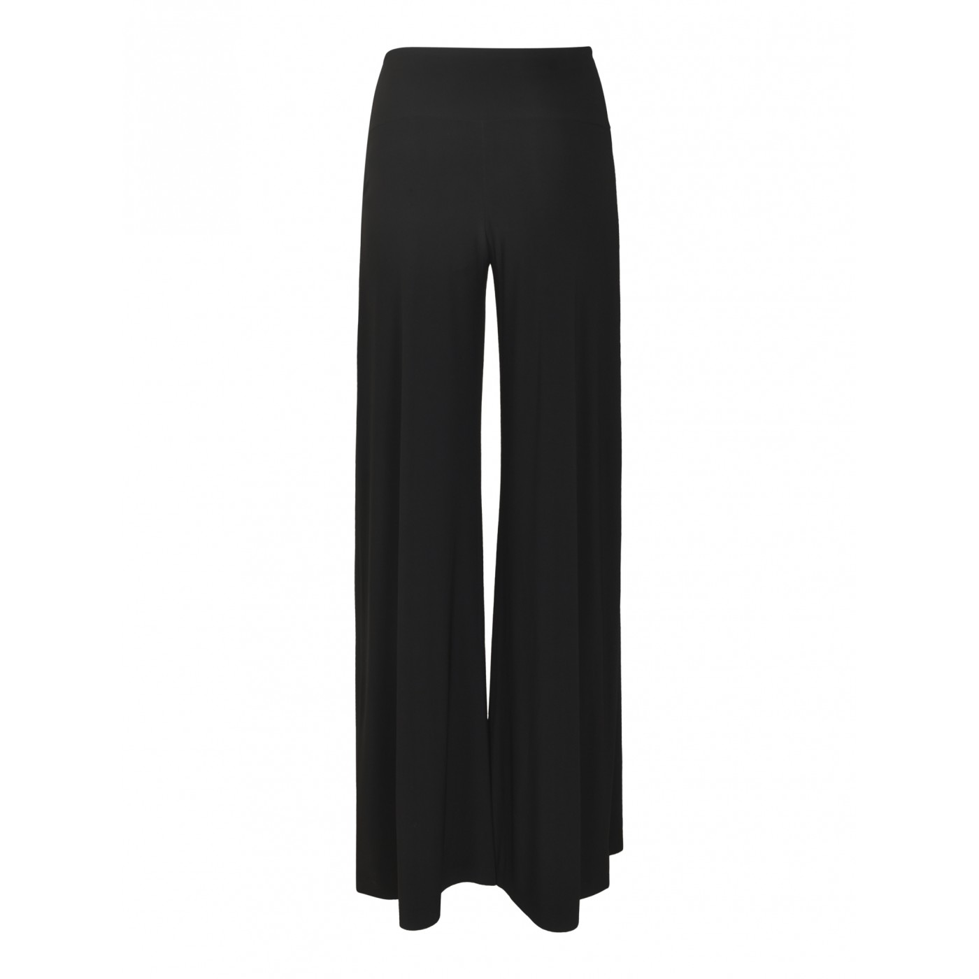 NORMA KAMALI Pantaloni Larghi Vita Alta