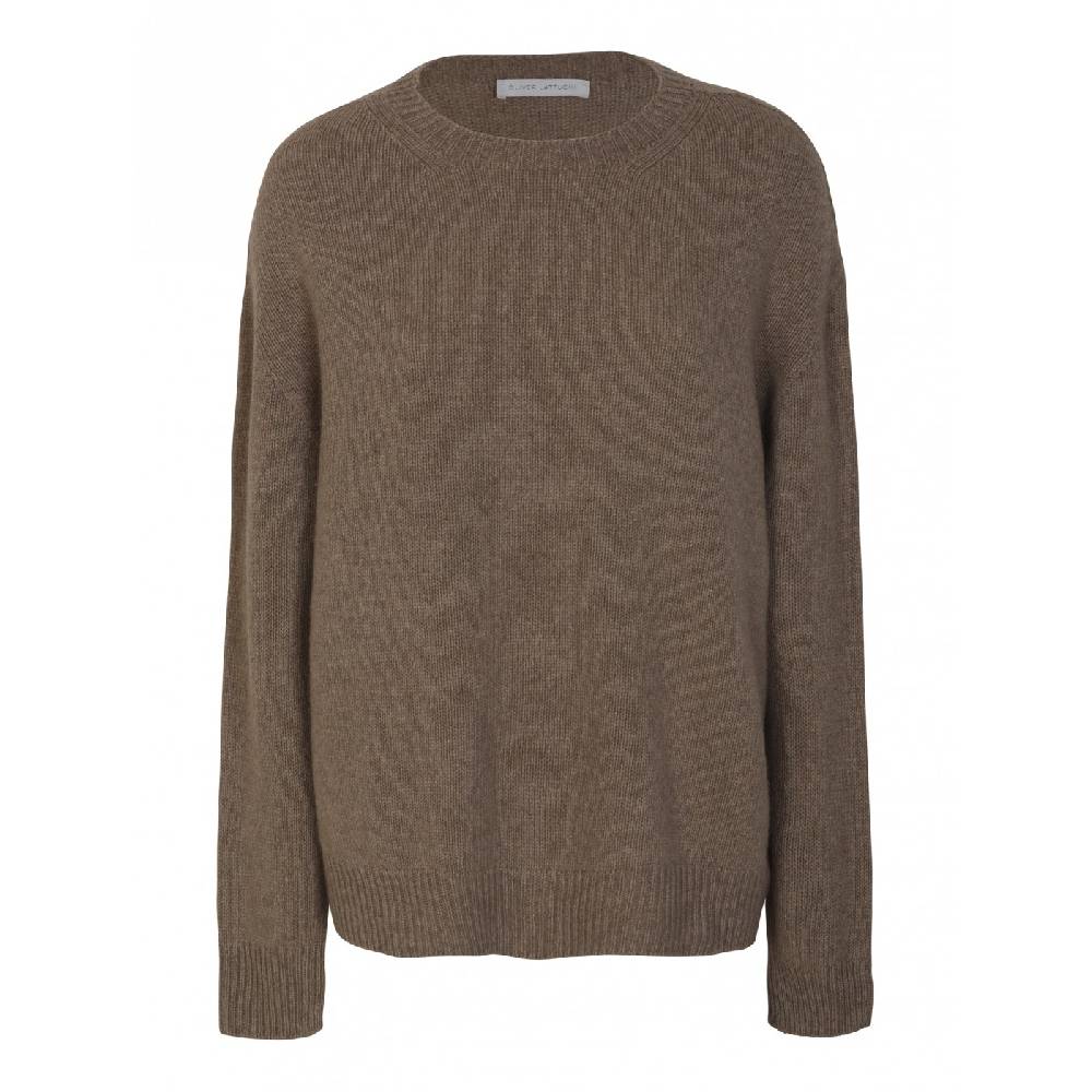 OLIVER LATTUGHI Maglia girocollo over