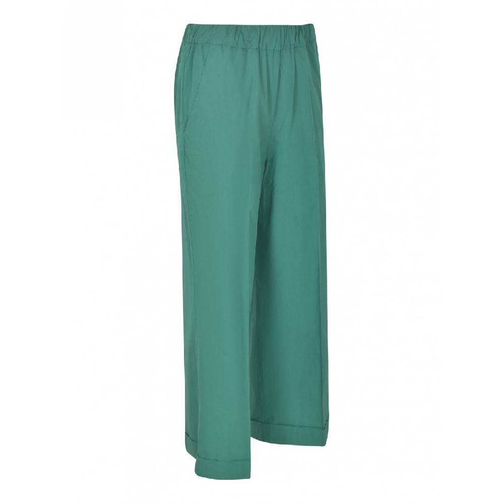 KILTIE Olivia Pantaloni Gamba Con Risvolto Elastico In Vita