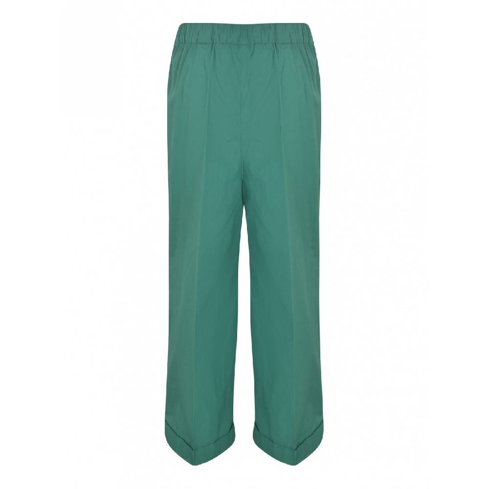 KILTIE Olivia Pantaloni Gamba Con Risvolto Elastico In Vita