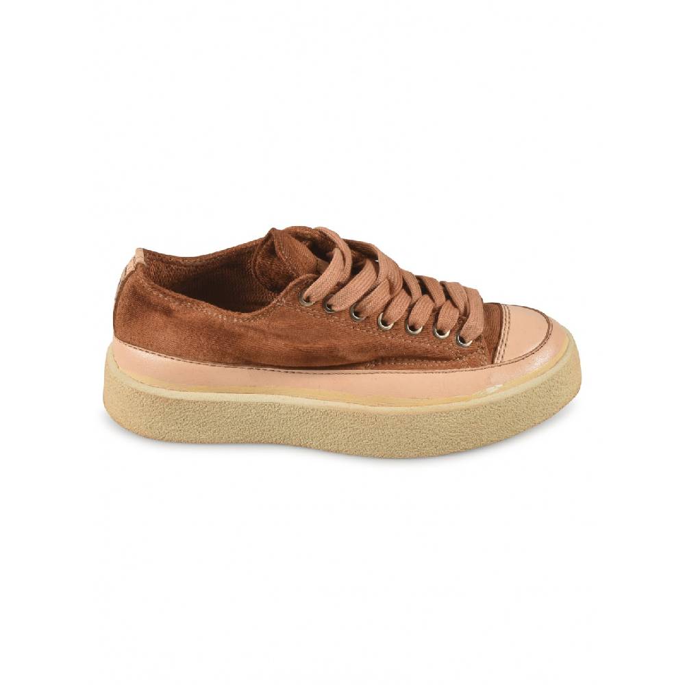 PANAMA ROUTE Sneakers cotone tinto