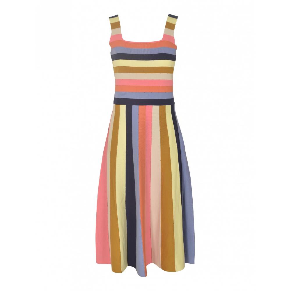 PAUL SMITH Abito spalla larga fantasia