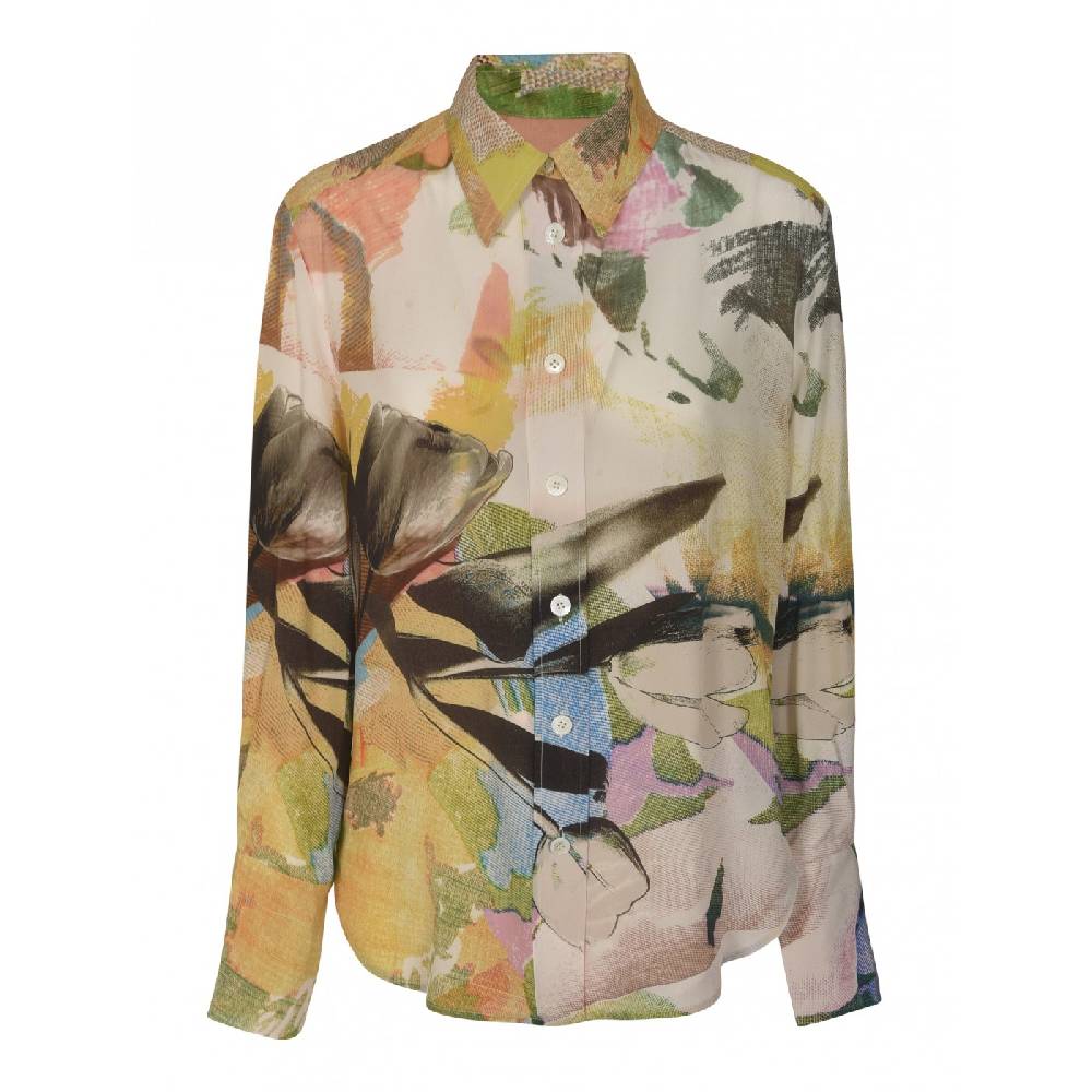 PAUL SMITH Camicia fantasia polso alto
