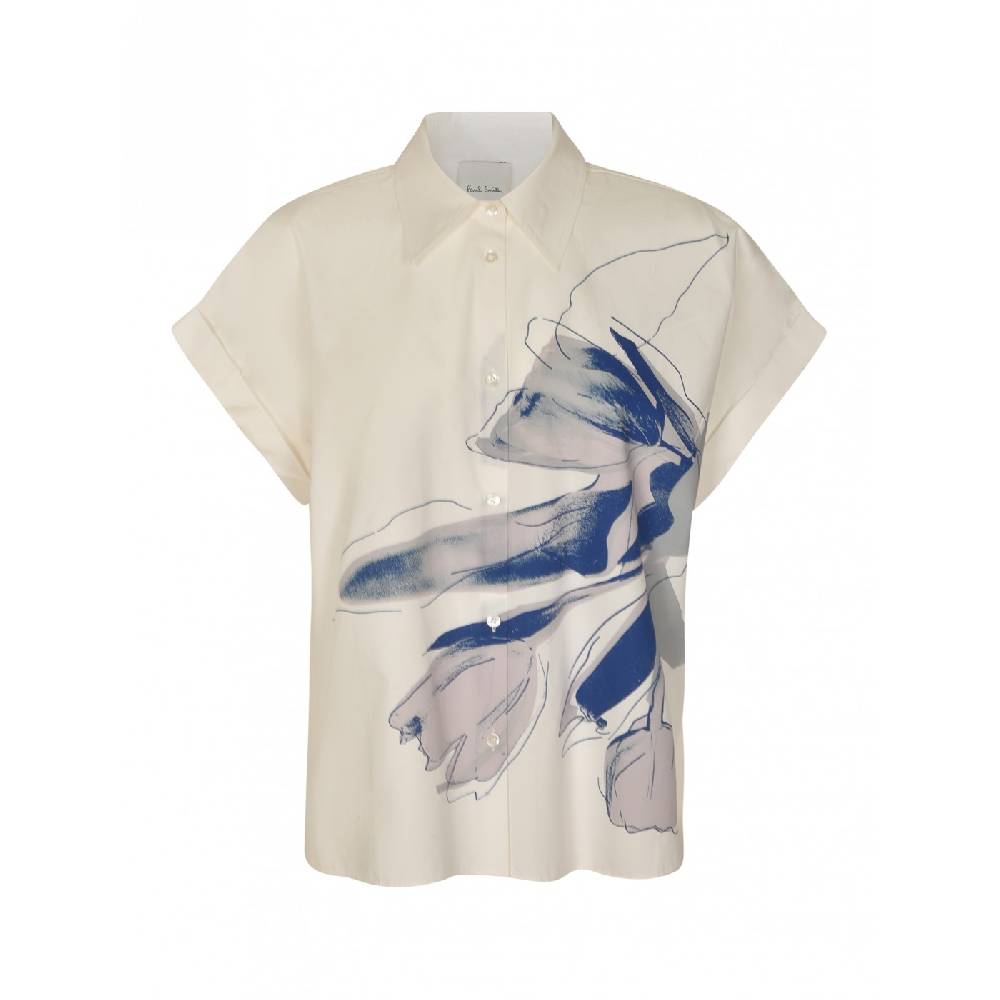 PAUL SMITH Camicia m m con stampa fiore