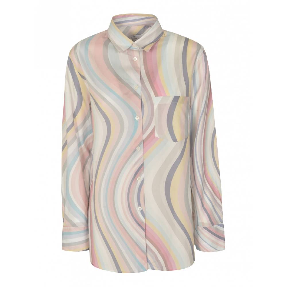 PAUL SMITH Camicia over fantasia