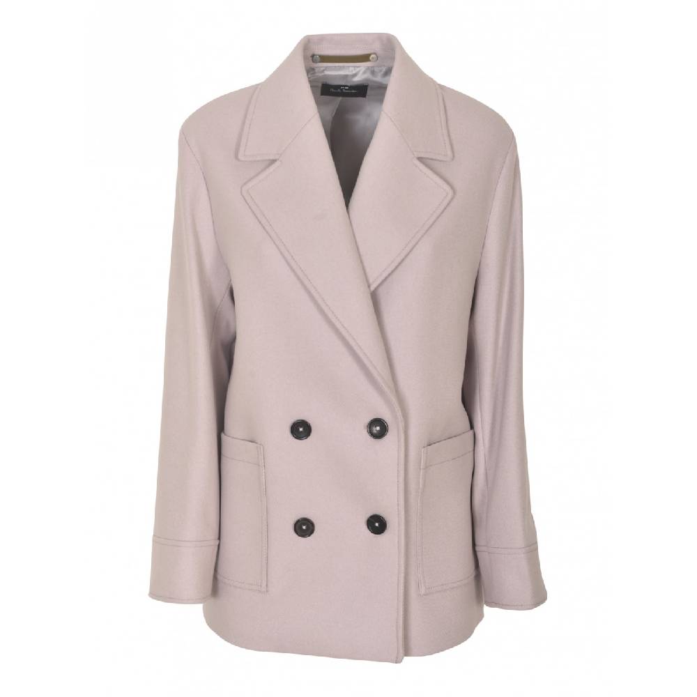 PAUL SMITH Giacca doppio petto tasche applicate