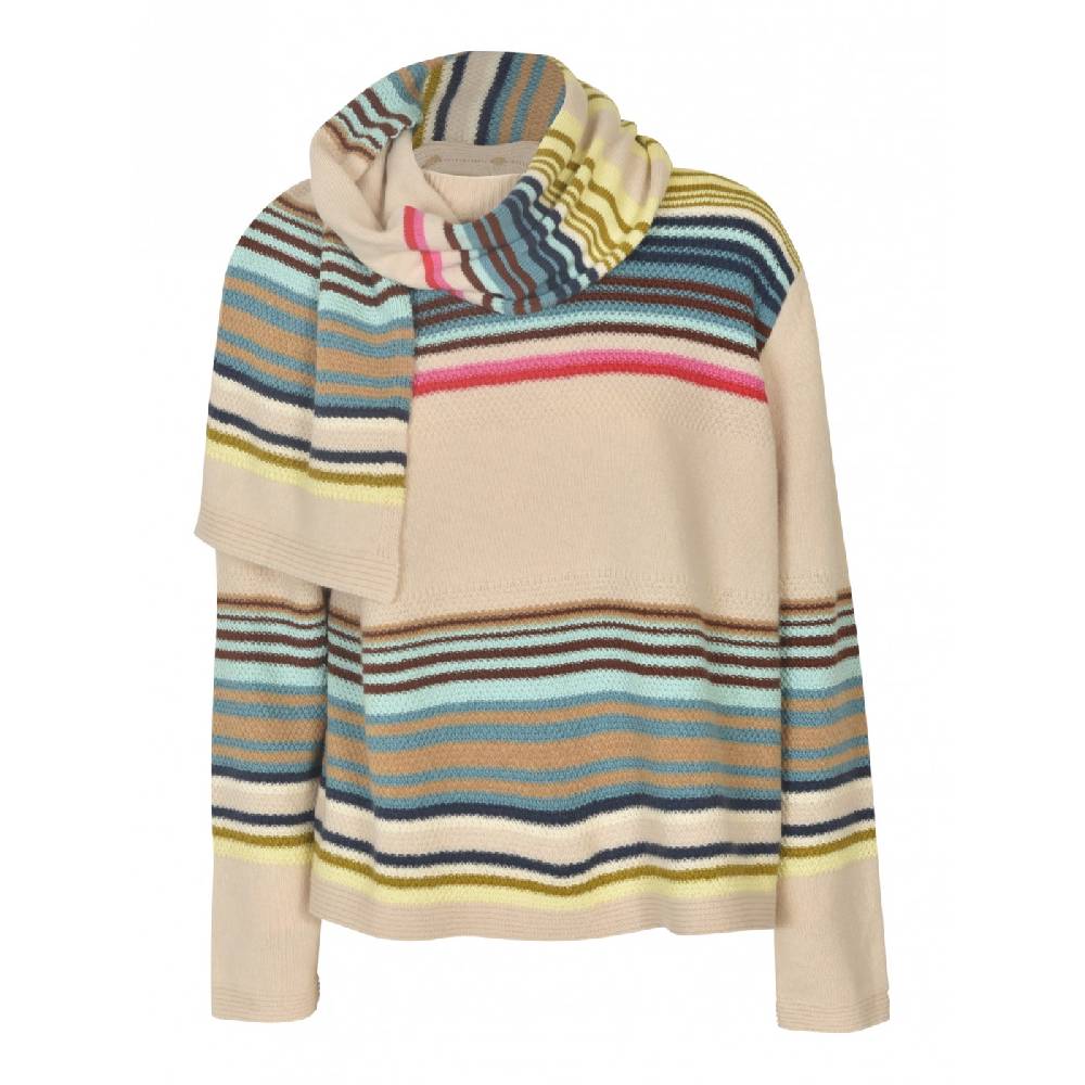 PAUL SMITH Maglia girocollo con sciarpa