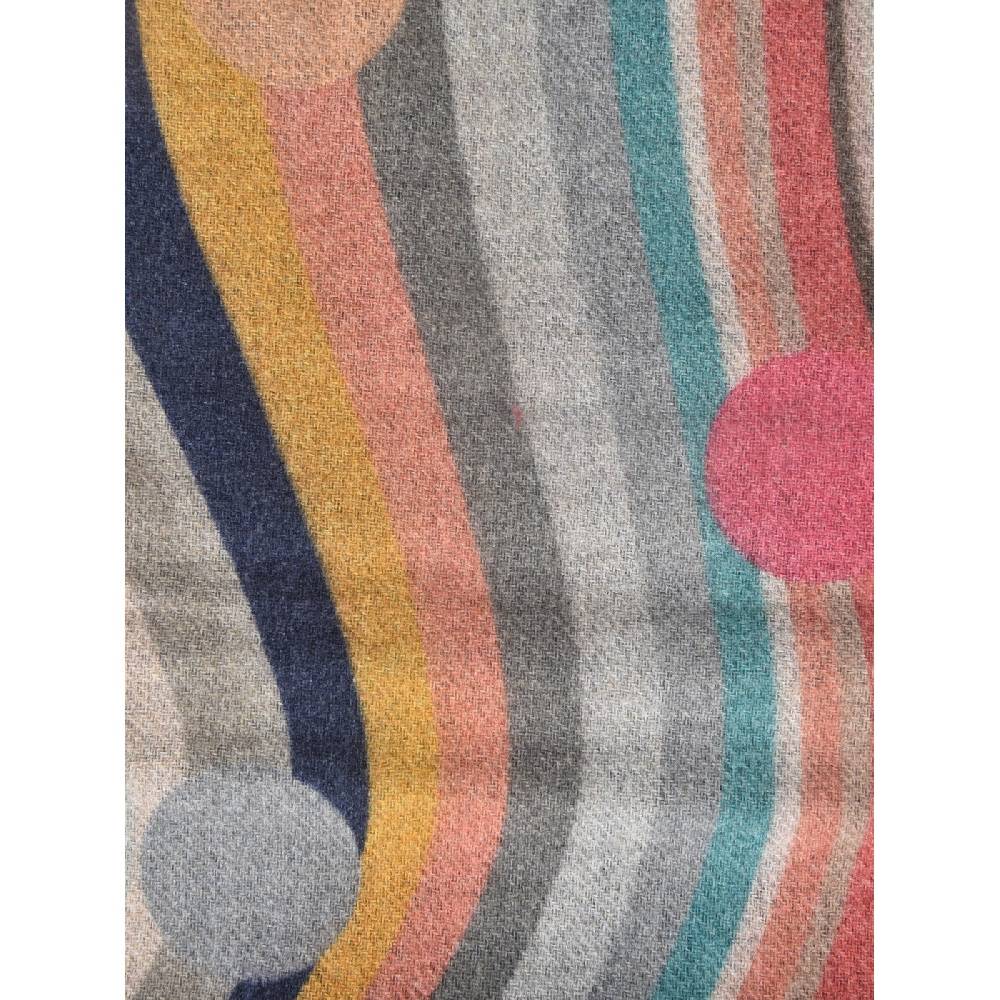 PAUL SMITH Sciarpa Riga Multicolor Cm 184 X 36