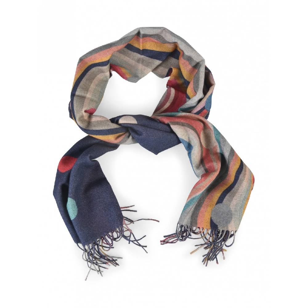 PAUL SMITH Sciarpa riga multicolor cm 184 x 36