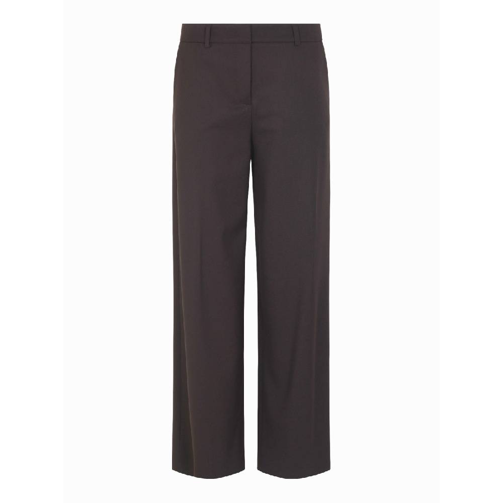 QUELLEDUE Pantaloni gamba larga mabelle