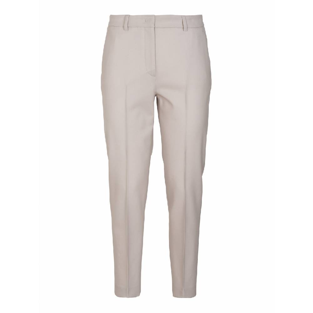 QUELLEDUE Pantaloni rossella gamba dritta