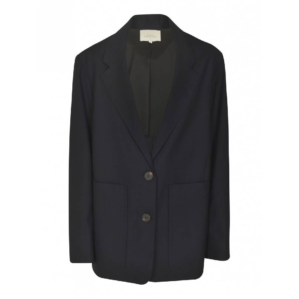 STUDIO NICHOLSON Giacca over tasca toppa