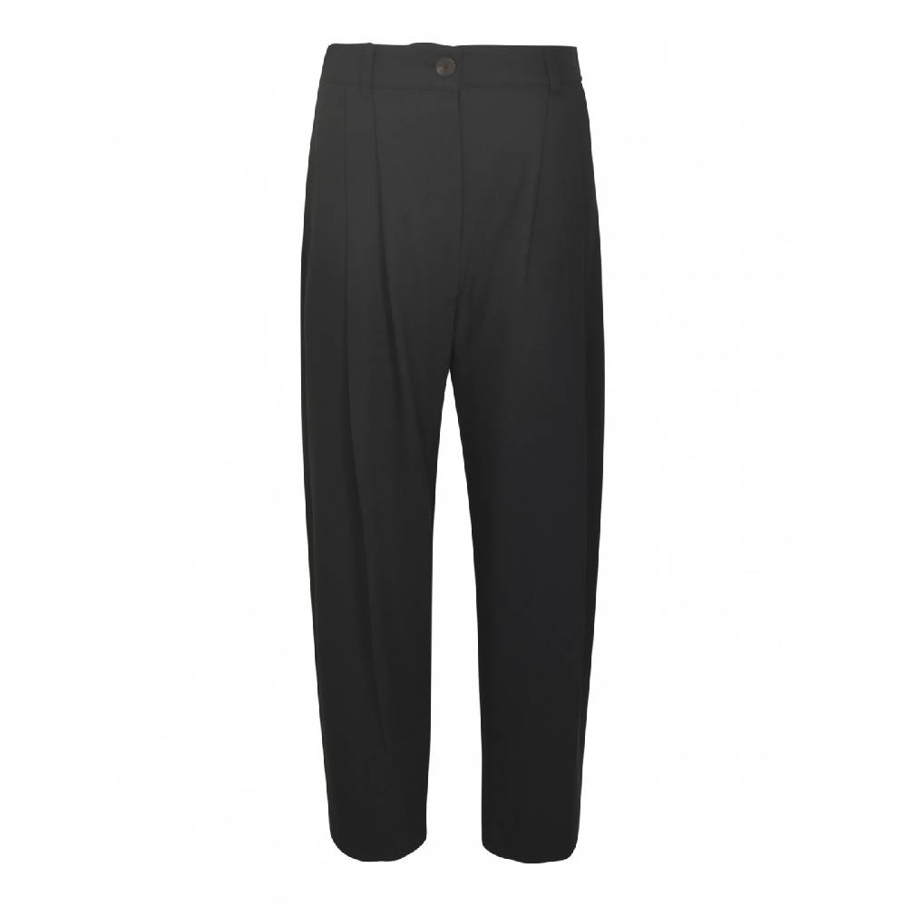 STUDIO NICHOLSON Pantaloni con pences gamba larga
