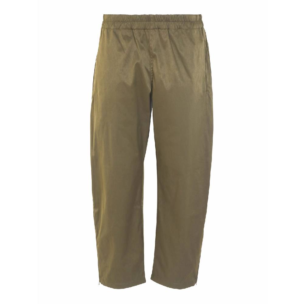 STUDIO NICHOLSON Pantaloni elastico zip laterale