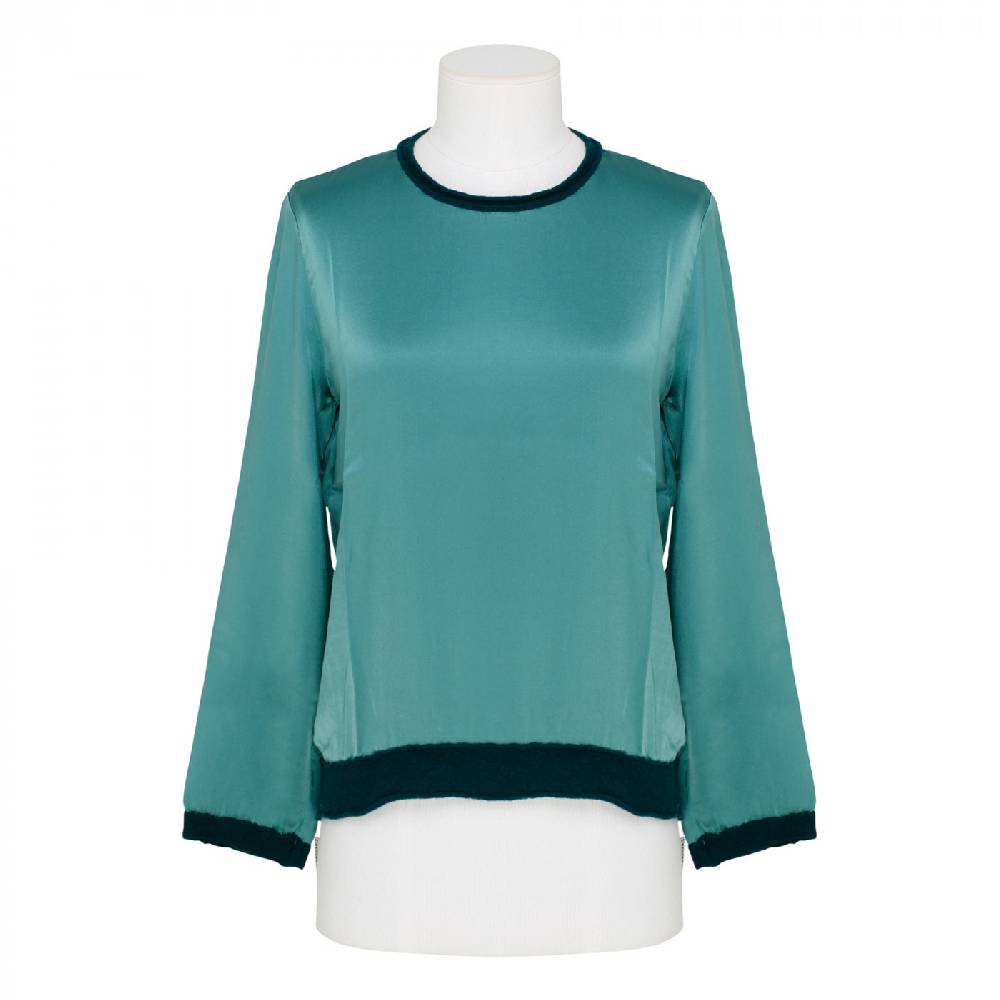 TC0 Girocollo scatolina bordi lana