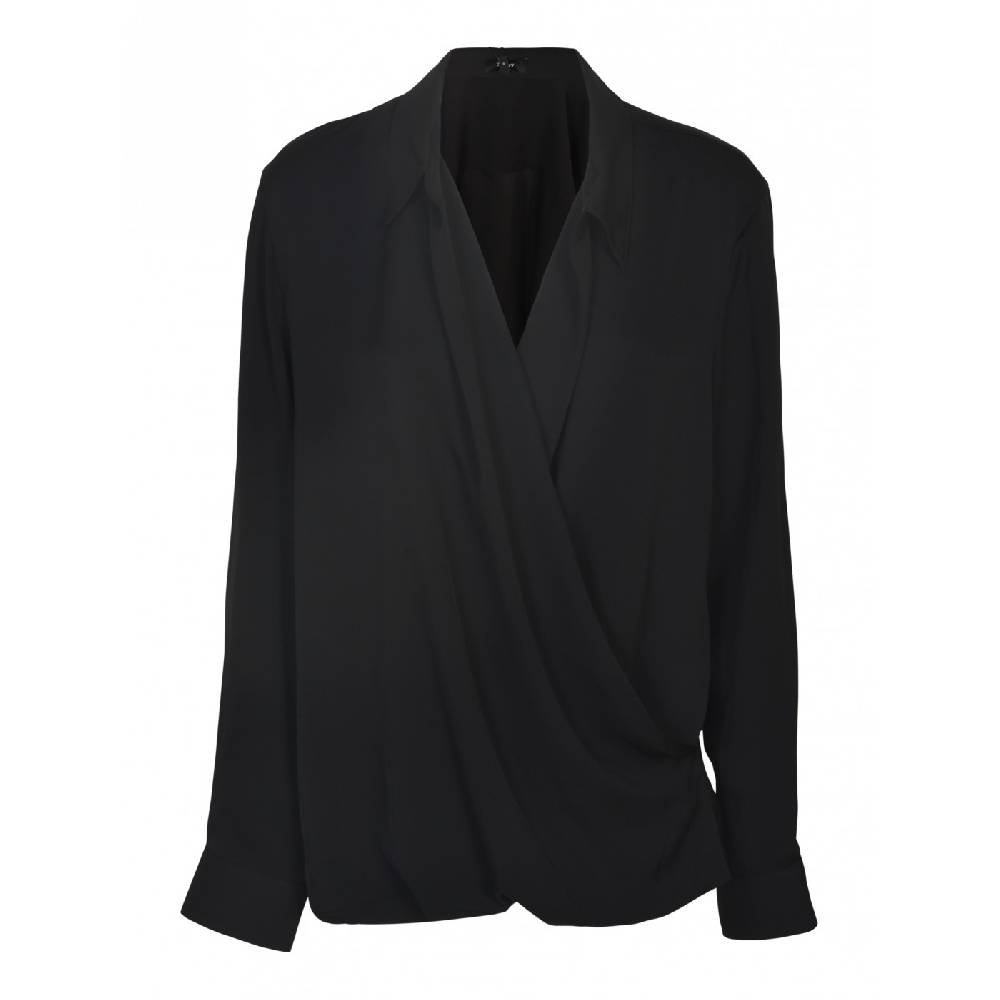 THEORY Blusa collo camicia