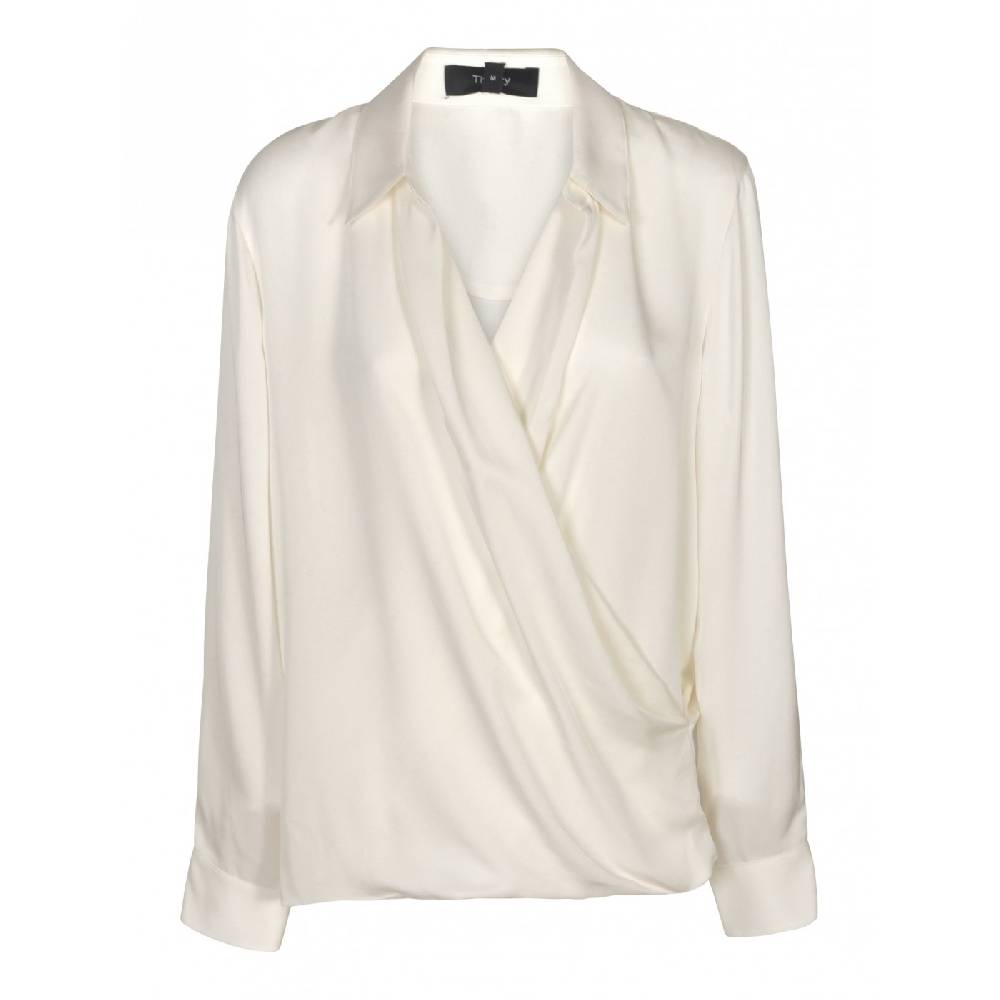 THEORY Blusa collo camicia