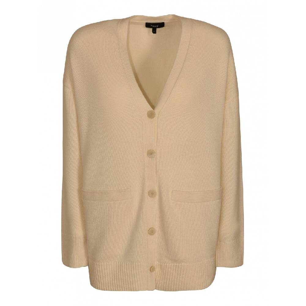 THEORY Cardigan over