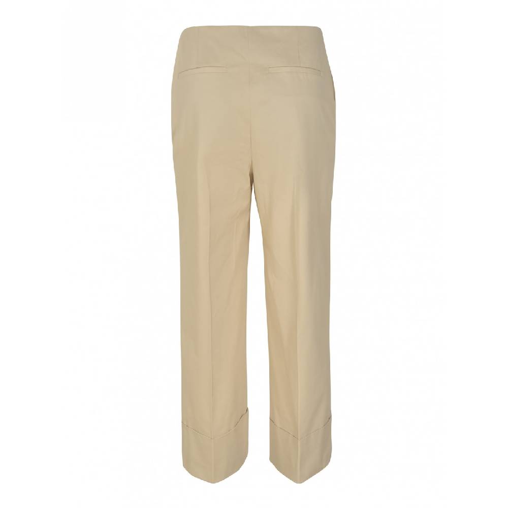 THEORY Pantaloni Gamba Larga Con Risvolto