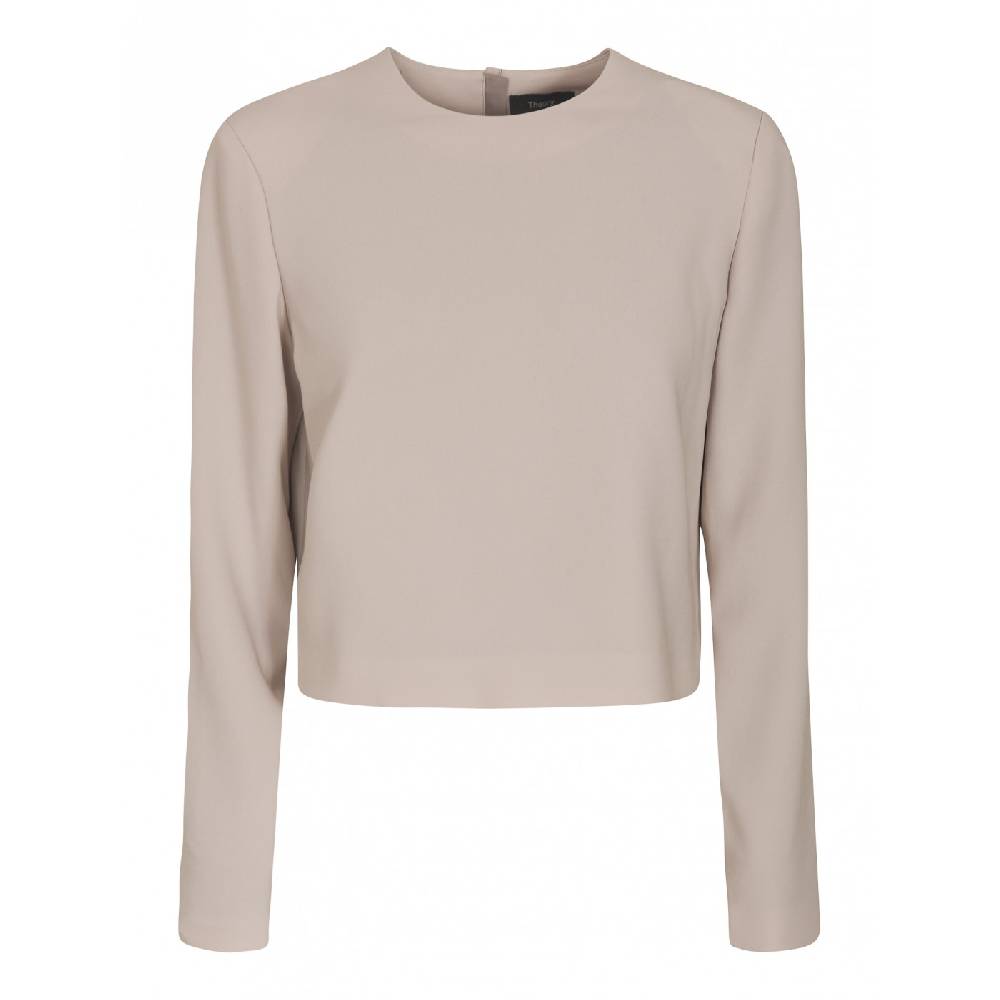 THEORY Top girocollo manica lunga