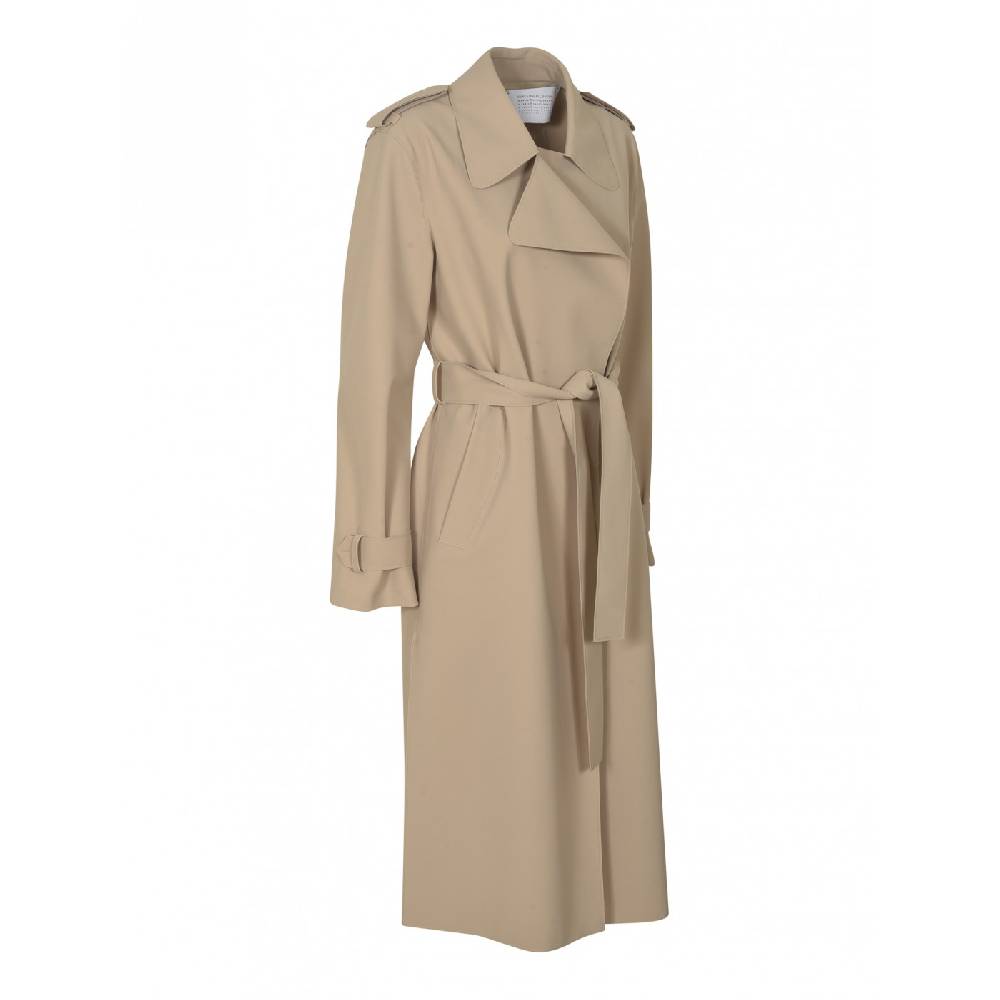 HARRIS WHARF LONDON Trench Scuba Con Spacchi Laterali